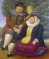 Rubens et sa femme 2 Fernando Botero